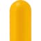Global Industrial 60H Smooth Bollard Post Sleeve, 4  HDPE Dome Top, Yellow 238818YL - alternate 4